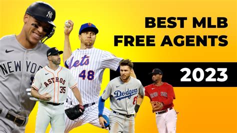 Ranking The BEST MLB Free Agents of 2023 | (2022-2023) - YouTube