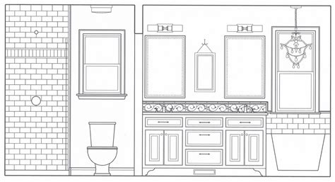 Bathroom Elevation Drawings - Segar Ceria