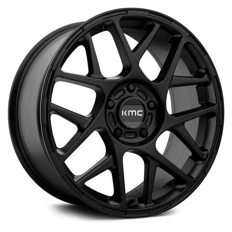 Buy KMC KM708 BULLY Satin Black Wheel Chromium (hexavalent compounds) (16 x 7.5 inches /5 x 72 ...