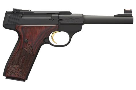 Browning Buck Mark Challenge 22LR Pistol with Brown Wood Textured Grips ...