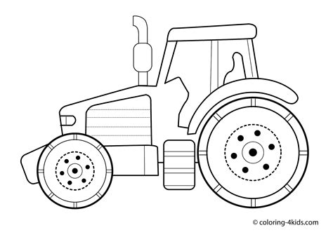 Download Tractor coloring for free - Designlooter 2020 👨‍🎨