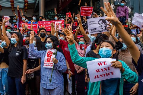 Protesters Rally Across Myanmar, Defying Coup and Risking Crackdown ...