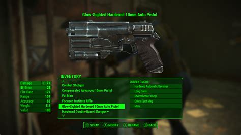 Fallout 4 10mm pistol mods - mclod