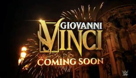 Giovanni Vinci's Identity Confirmed On WWE NXT | 411MANIA