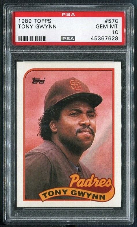 Auction Prices Realized Baseball Cards 1989 Topps Tony Gwynn