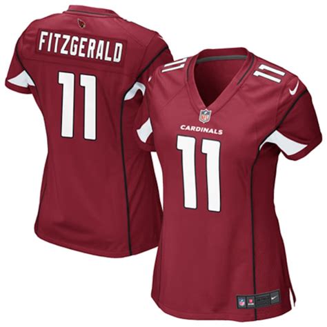 Women's Arizona Cardinals Larry Fitzgerald Nike Cardinal Game Player Jersey