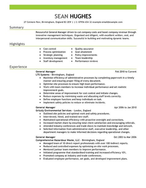 11 Amazing Management Resume Examples | LiveCareer