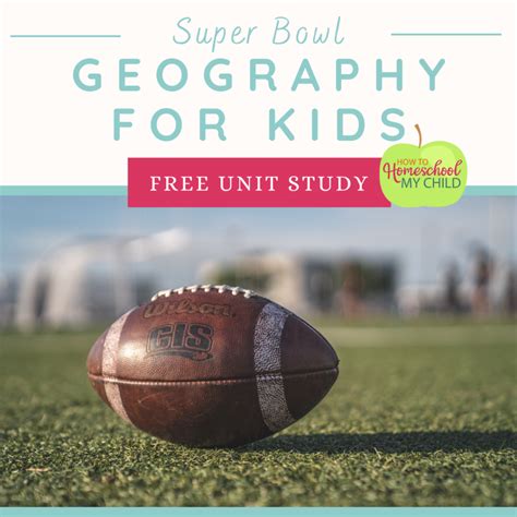 Super Bowl Geography for Kids