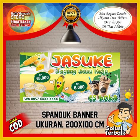 Spanduk Banner Jasuke Custome Spanduk Jasuke Baner Jasuke Custome Sepanduk Jasuke BISA COD ...