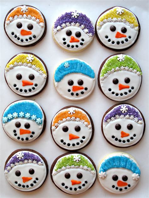 Iced Snowmen Sugar Cookies and Military Care Package #8 - The Monday Box