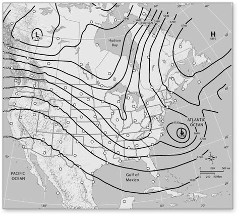 [Solved] 8. Assuming gradient wind flow, draw the winds around the high ...