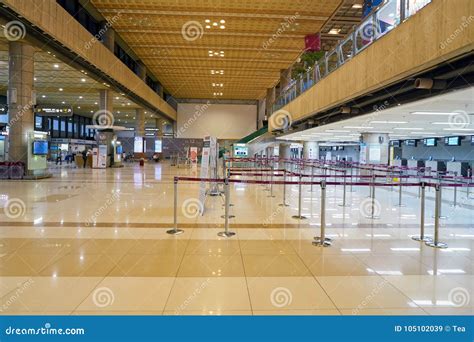 Gimpo International Airport Editorial Stock Image - Image of desk ...