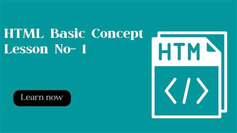 HTML Basic Concept | Lesson No 1 - YouTube
