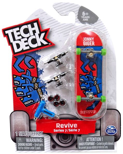 Tech Deck Series 7 Revive 96mm Mini Skateboard Spin Master - ToyWiz