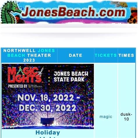 50% Off Jones Beach Light Show Discounts, Deals And Offers June 2024 | Topdealspy