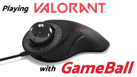 Playing Valorant with GameBall (The gaming trackball mouse) - YouTube