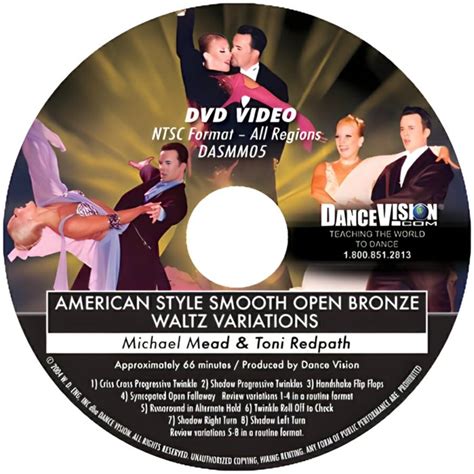 American Smooth - Open Bronze Waltz Variations