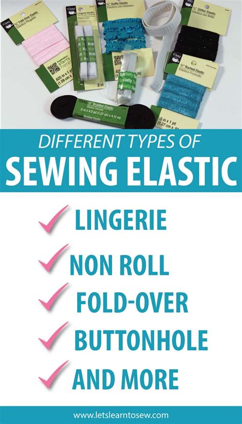 Types of Elastic for Sewing and Crafting, Everything you need to know