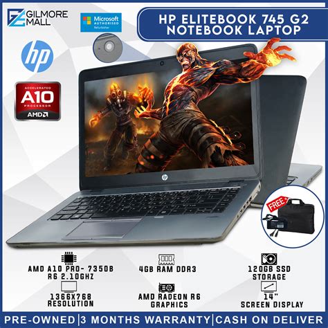 HP EliteBook Notebook Laptop | Intel and AMD Processor 4GB RAM DDR3 ...