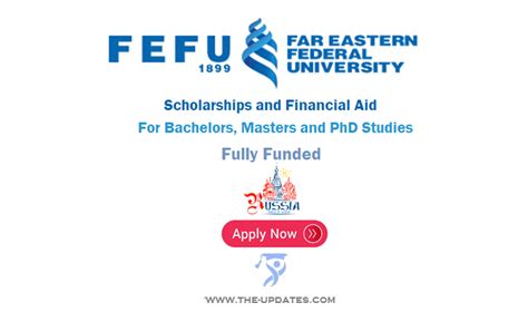 Far Eastern Federal University Scholarships and Financial Aid in Russia