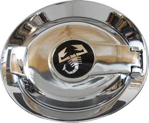 Amazon.fr : Véritable Fiat Accessoires 82213246 Chrome Fuel Porte Coque pour Fiat 500 Abarth par ...