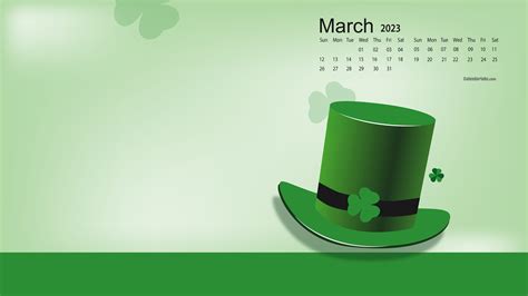 March 2023 Calendar Desktop Wallpaper - Printable Calendar 2023