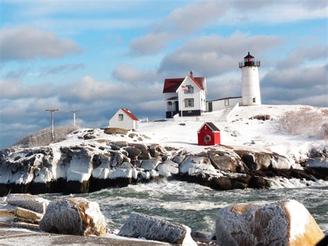 Winter Storm On The Maine Coast - Dave's Thought On