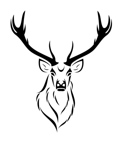 Deer Skull Drawing | Free download on ClipArtMag