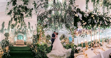 Wedding with Indoor Garden Styling | Philippines Wedding Blog