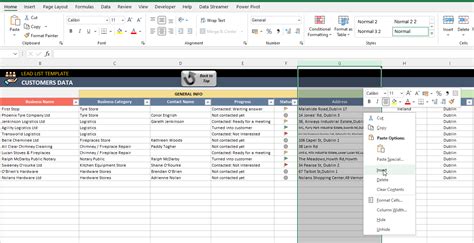 Lead And Follow Up Tracker Excel Template