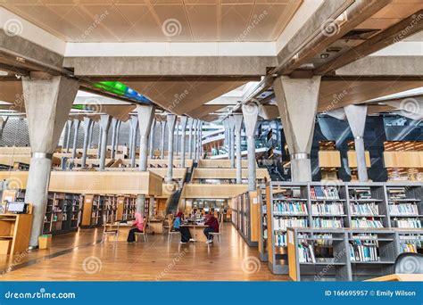 Interior View of the Bibliotheca Alexandrina, the New Library of Alexandria. a UNESCO World ...