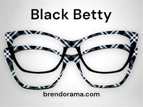 Black Betty Classic Black and White Plaid, With or Without a Black ...