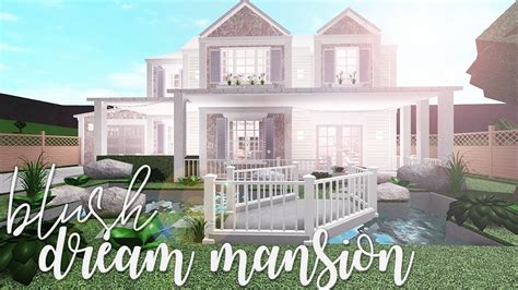 ROBLOX | Bloxburg: Blush Dream Mansion 152k - YouTube