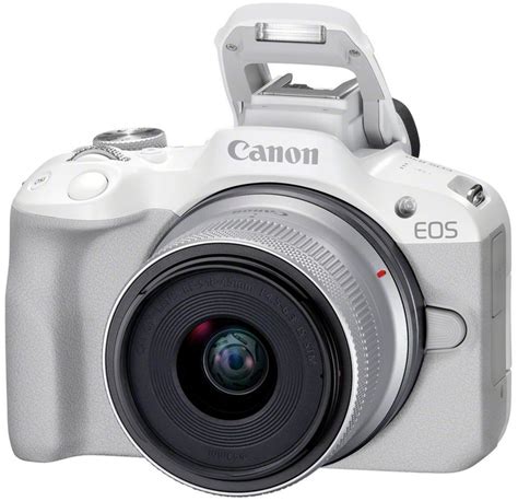 Canon EOS R50 white + RF-S 18-45 IS STM - Foto Erhardt