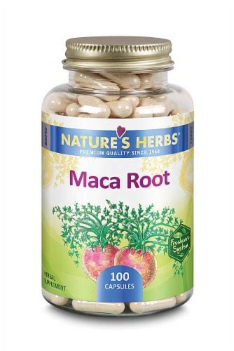 Nature's Herbs Maca Root Capsules, 100 ct - Ralphs