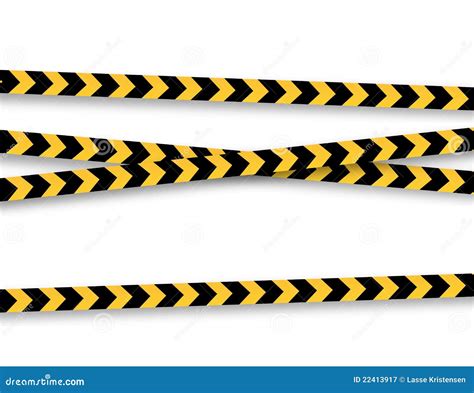 Police tape stock vector. Illustration of crime, caution - 22413917