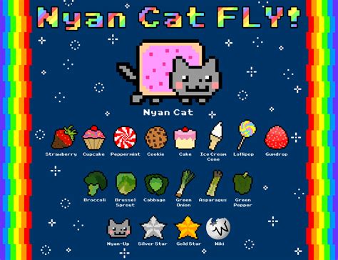 Nyan Cat FLY! - Jeu-Internet-Gratuit.com