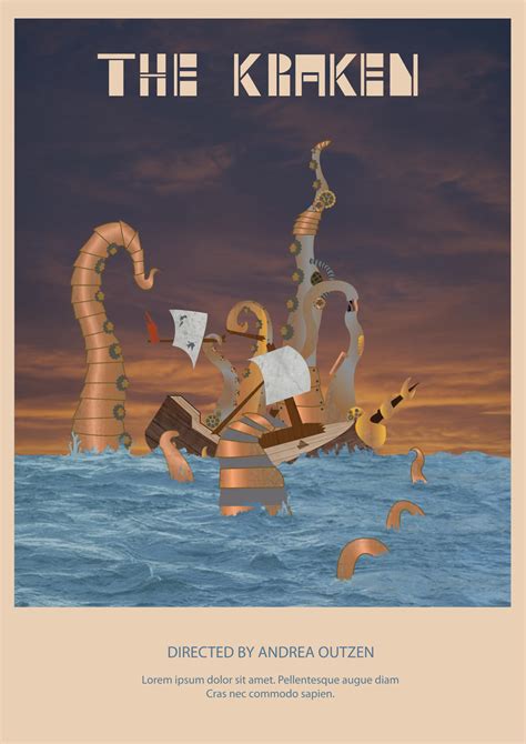 The Kraken movie poster by BuiltToFail on DeviantArt