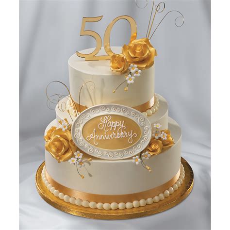 Golden Anniversary Cake Design | DecoPac