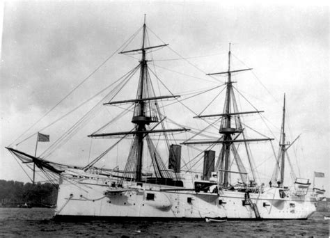 USS CHICAGO circa 1891 | Navy ships, Uss chicago, Us battleships