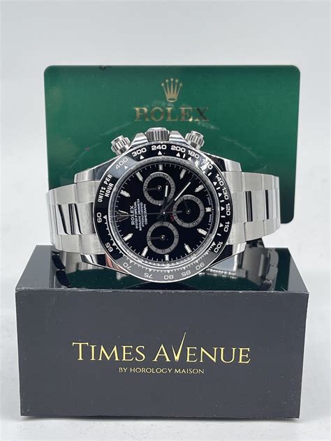 Brand New 2023 Dec Rolex Daytona Stainless Steel 126500LN “Black ...