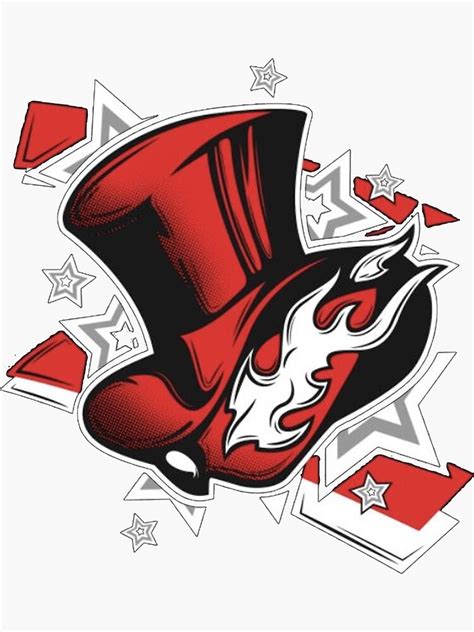 "Persona 5 Royal The Phantom Thieves Logo" Sticker for Sale by CassidyCreates | Redbubble