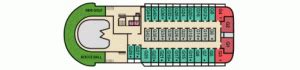 Carnival Paradise deck plan | CruiseMapper