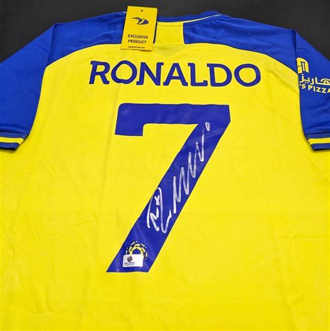 Cristiano Ronaldo Al-Nassr Autographed Signed Jersey COA | #4650986667