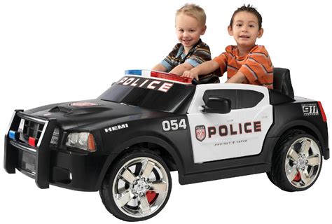 KidTrax Dodge Charger Police Car 12V - Toys & Games - Ride On Toys & Safety - Powered Vehicles