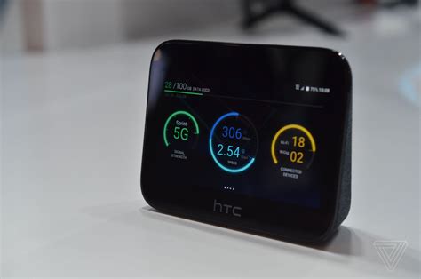 HTC’s 5G Hub is a 5G hotspot, Android entertainment device, and battery ...