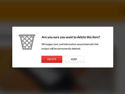 Delete Button designs, themes, templates and downloadable graphic elements on Dribbble