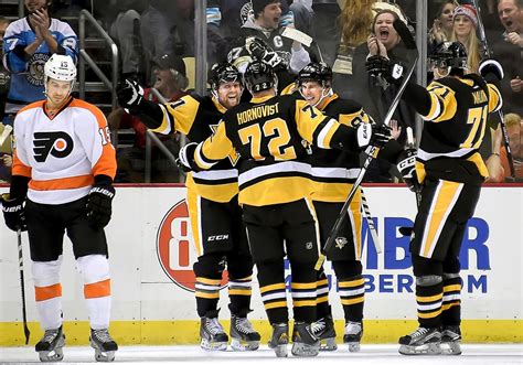 Playoff race adds juice to Penguins-Flyers rivalry | Pittsburgh Post ...