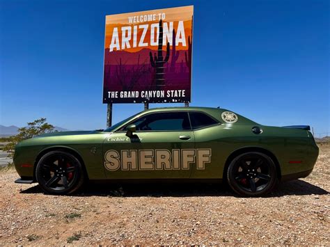 Arizona Sheriff's Office Receives 203 MPH Dodge Challenger SRT Hellcat Redeye for Drug Education ...