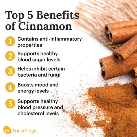 5 Amazing Health Benefits of Cinnamon - Dr. Tricia Pingel